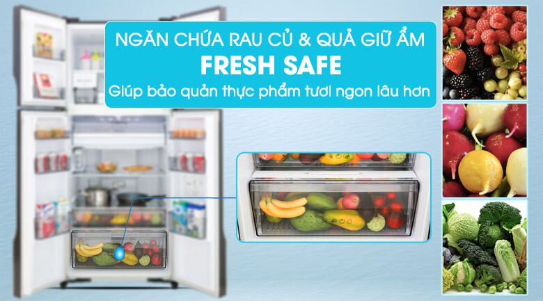 Tủ lạnh Panasonic NR-DZ600GXVN bảo quản tươi ngon