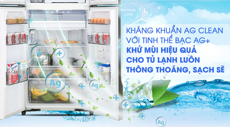 Tủ lạnh Panasonic NR-DZ600GXVN kháng khuẩn