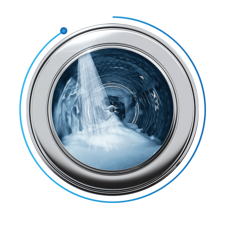 Máy giặt 9 Kg Samsung WW90J54E0BX/SV hơi nước siêu tốc
