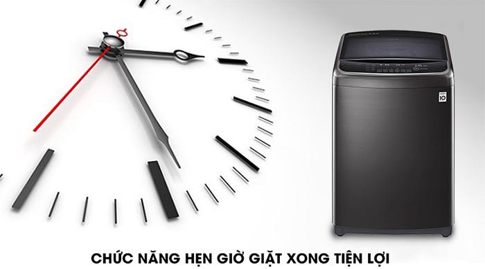Máy giặt LG Inverter 19 kg TH2519SSAK hẹn giờ