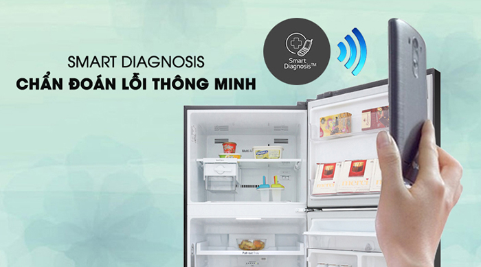Tủ lạnh LG 471 lít inverter GN-D440BLA thông minh