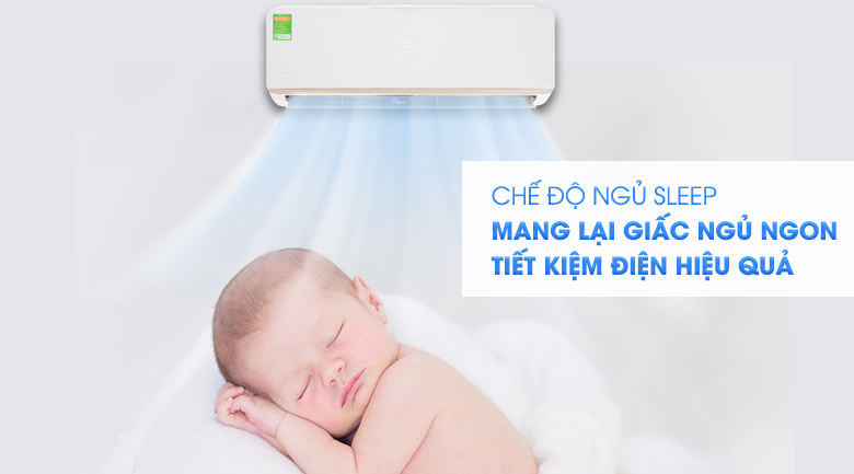 Máy lạnh Electrolux inverter 1 HP ESV09CRR-C2 chế độ ngủ