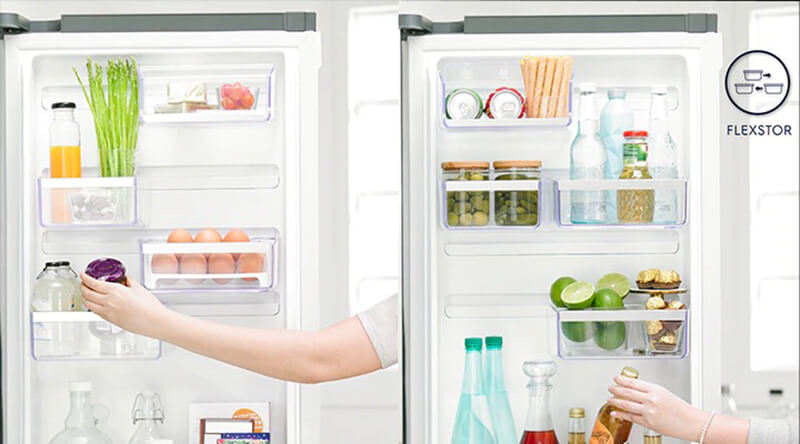 Tủ lạnh Electrolux 421 lít EBE4500B-G ngăn kệ linh hoạt
