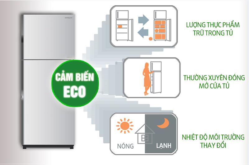 Tủ lạnh Hitachi 230 lít RH230PGV7 BBK eco