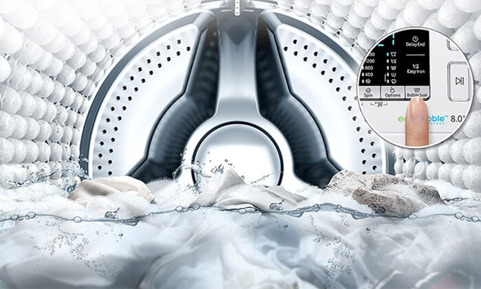 Máy giặt Samsung 9 kg lồng ngang WW90K54E0UW giặt ngâm
