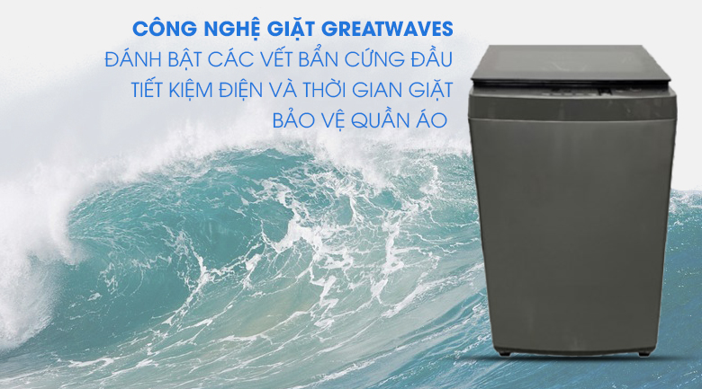Máy giặt cửa trên Toshiba 9kg AW-K1005FV(SG)