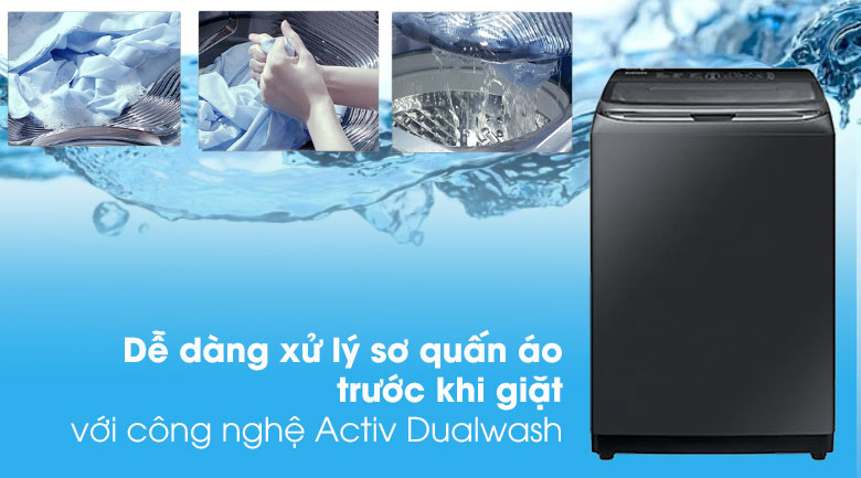 Máy giặt Samsung 22Kg lồng đứng Inverter WA22R8870GV/SV