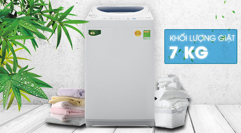 Máy giặt Toshiba lồng đứng 7kg AW-A800SV WB