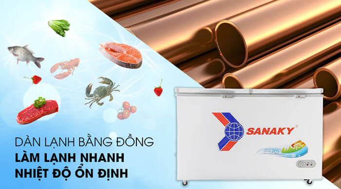 Tủ đông Sanaky 550 lít VH-5699HY