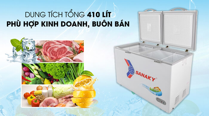 Tủ đông Sanaky 550 lít VH-5699HY