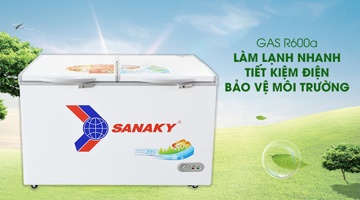 Tủ đông Sanaky 550 lít VH-5699HY