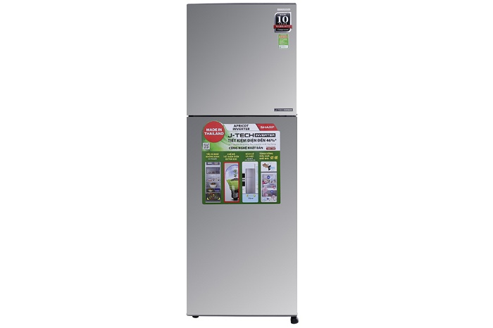 Tủ lạnh Sharp 241 lít Inverter SJ-X251E-SL