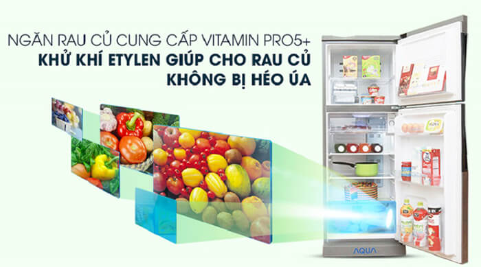 Tủ lạnh Aqua 205 lít AQR- U205BN tốt