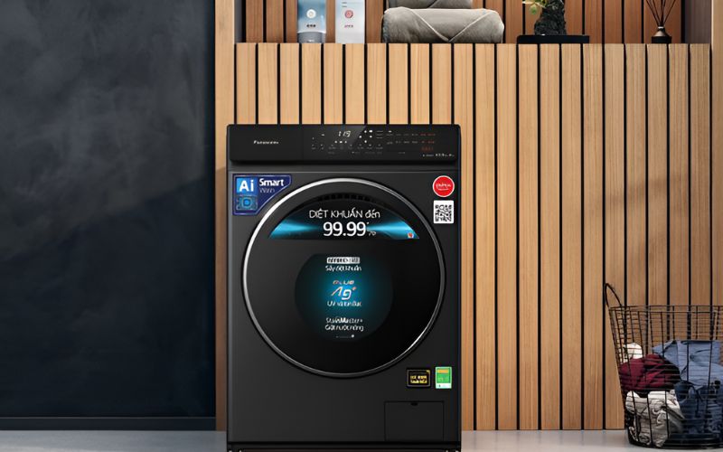 Máy giặt Panasonic đảm bảo giặt sạch và bảo vệ sức khỏe gia đình