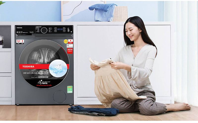  Máy giặt sấy Toshiba - giải pháp 2 trong 1 tiết kiệm thời gian cho gia đình bạn