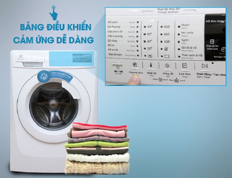 Máy giặt Electrolux lồng ngang 7,5kg EWF85743