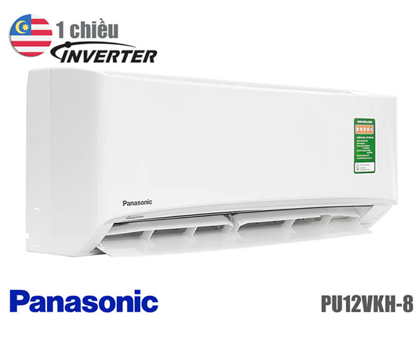Điều hòa Panasonic Inverter 1 chiều 12.000BTU PU12VKH-8