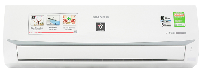 Điều hòa Sharp 1 chiều Inverter AH-XP10WMW 9.000BTU