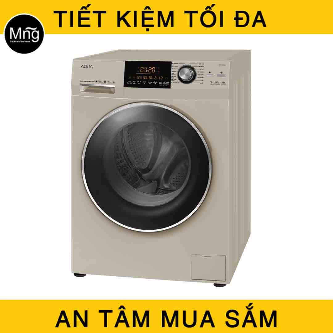 Máy giặt Aqua 8.5kg inverter AQD-D850A (N) giá tốt nhất