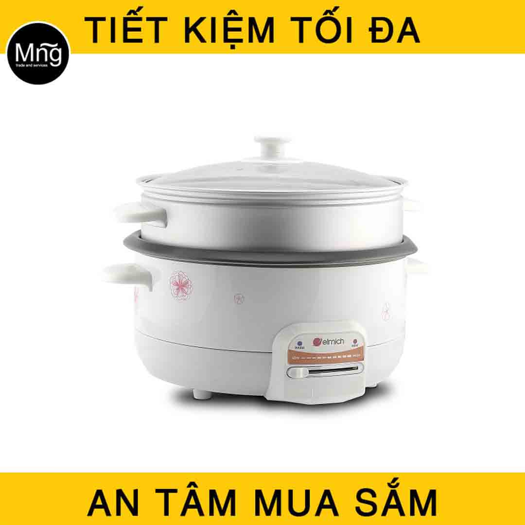 Nồi lẩu hấp Elmich đa năng EL-3566