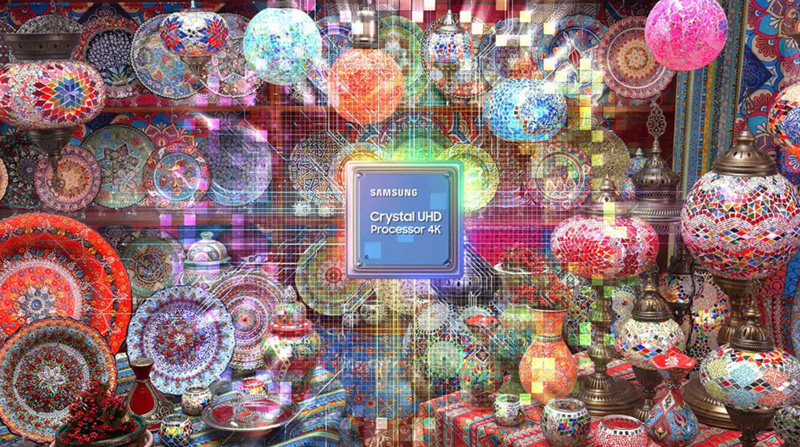 Bộ xử lý Crystal 4K giúp nâng cao tốc độ phân tích dữ liệu
