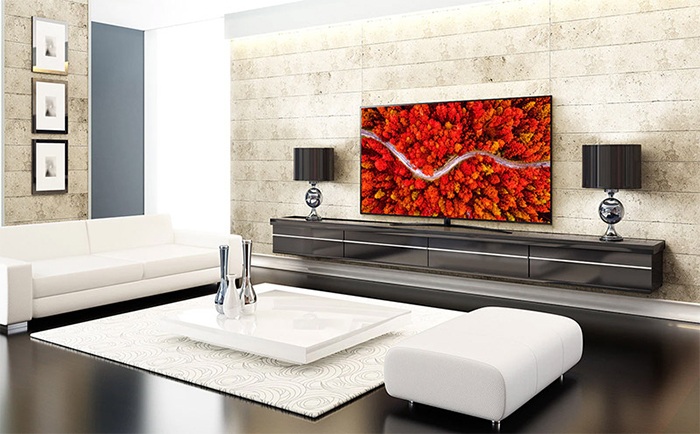  Thiết kế thẩm mỹ nâng tầm mọi nội thất với Smart Tivi LG 4K 43 inch 43UP7720PTC