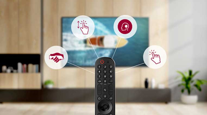 Magic Remote của Smart Tivi LG MiniLED 4K 65 inch 65QNED91TPA ThinQ AI 