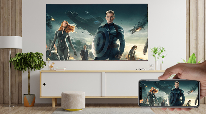 Ứng dụng kết nối với điện thoại của Smart Tivi LG MiniLED 4K 65 inch 65QNED91TPA ThinQ AI 