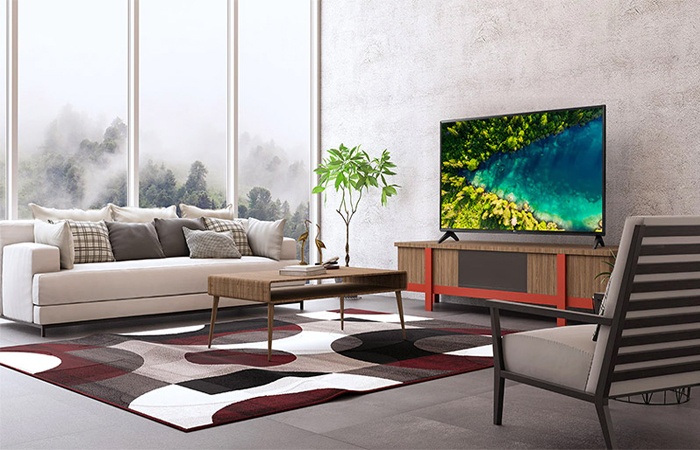 Thiết kế tinh tế của Smart Tivi LG ThinQ AI 32 inch 32LM575BPTC