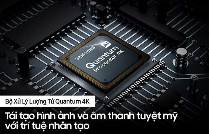 Bộ Xử Lý Quantum 4K của Smart Tivi Samsung 4K QLED 65 inch QA65Q80AAKXXV 