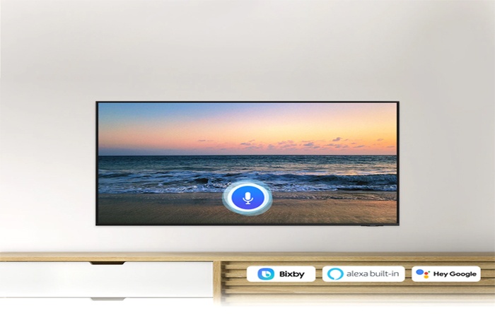 Tính Năng Multiple Voice Assistants  của Smart Tivi Samsung 4K QLED 65 inch QA65Q80AAKXXV 