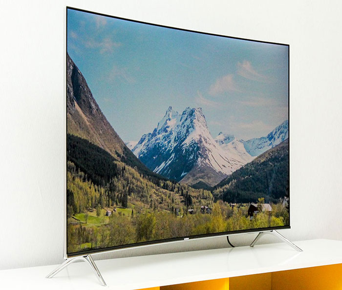 Tivi màn hình cong 55 inch Samsung UA55KS7500 đem lại vẻ đẹp sang trọng