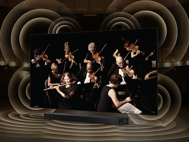 Các sản phẩm Tivi Samsung đều có khả năng đem lại những trải nghiệm nghe hoàn hảo nhất cho người dùng