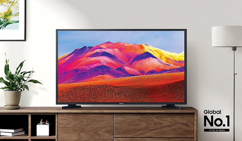 Các dòng Tivi Full HD và HD của Samsung thường hướng đến thiết kế tinh giản