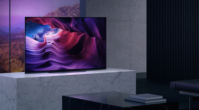 Tivi Sony OLED độ tương phản vô hạn và nền đen sâu tuyệt đối