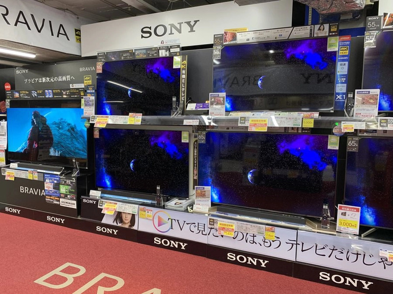 Kích thước màn hình Tivi Sony đa dạng