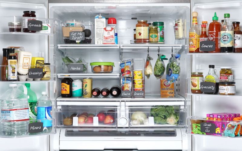  Sắp xếp thực phẩm hợp lý trong tủ lạnh giúp tối ưu hóa không gian sử dụng